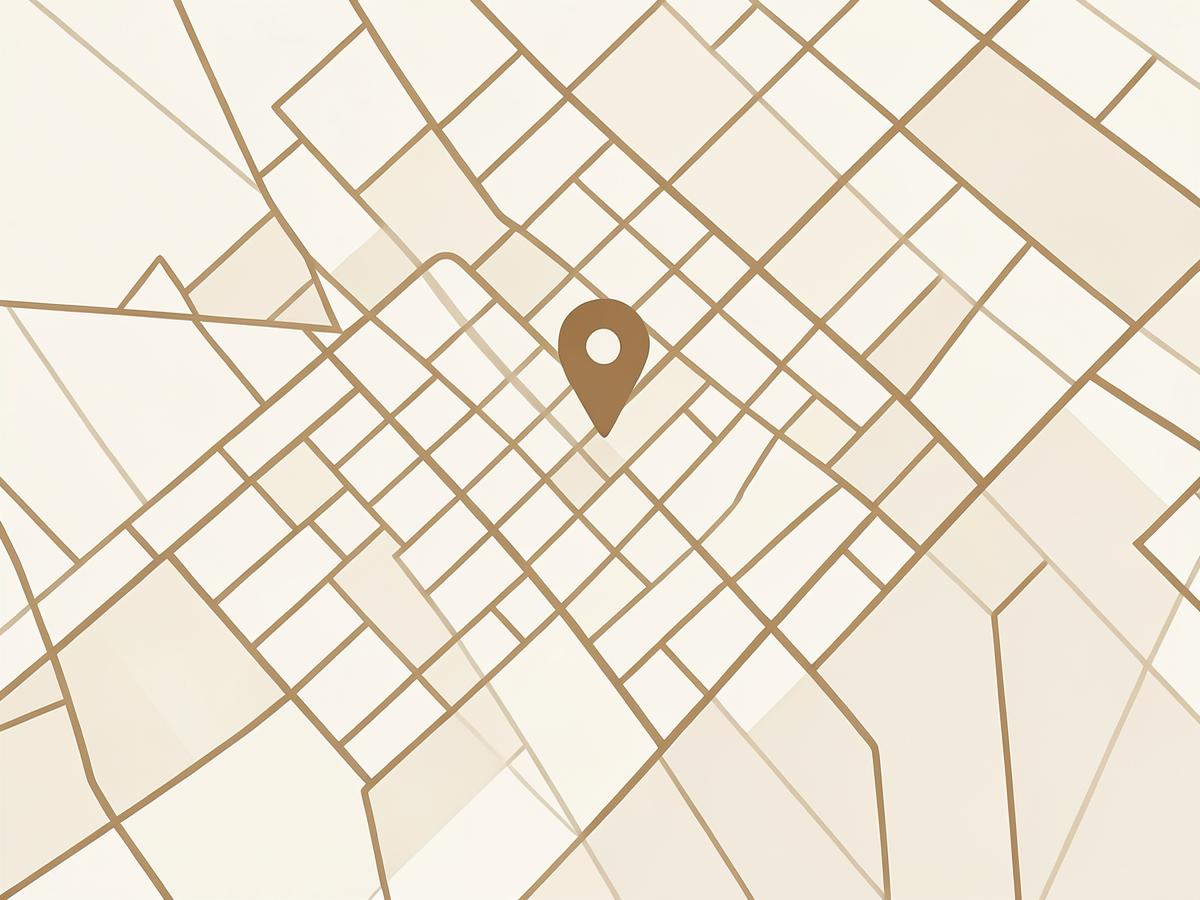 Mapa da zona de Campanhã, Porto